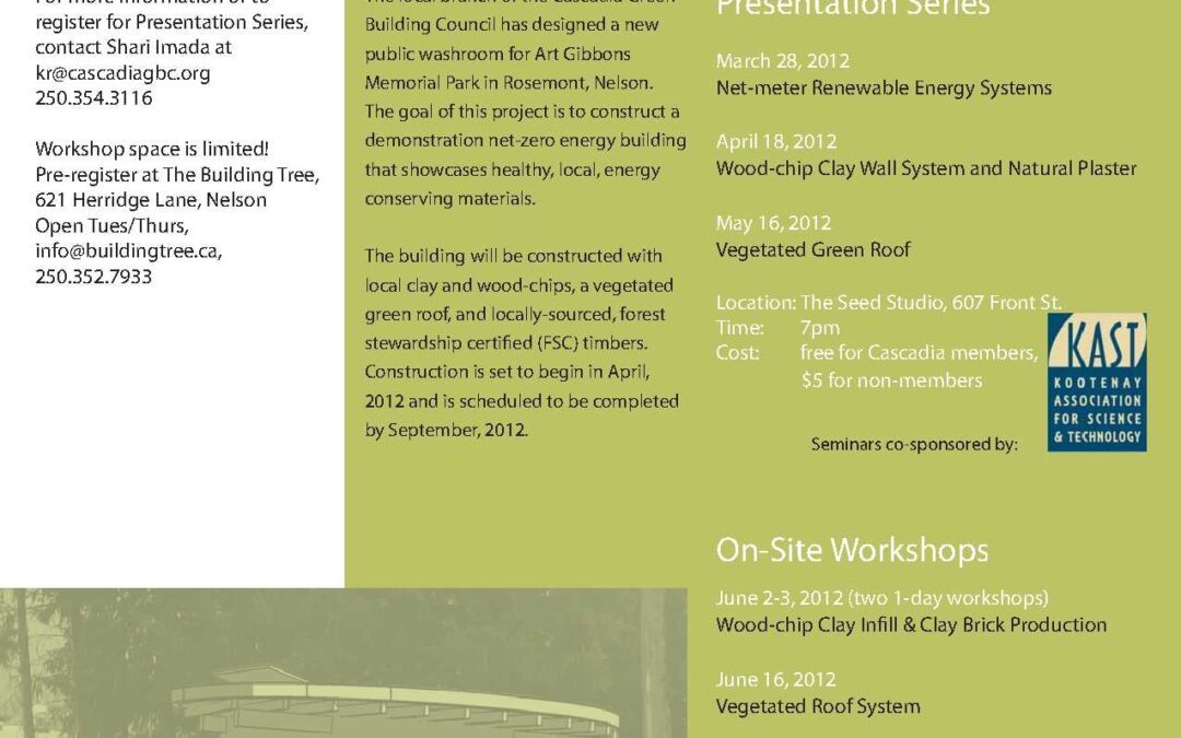 Natural Plastering Workshop July 28-29, 2012