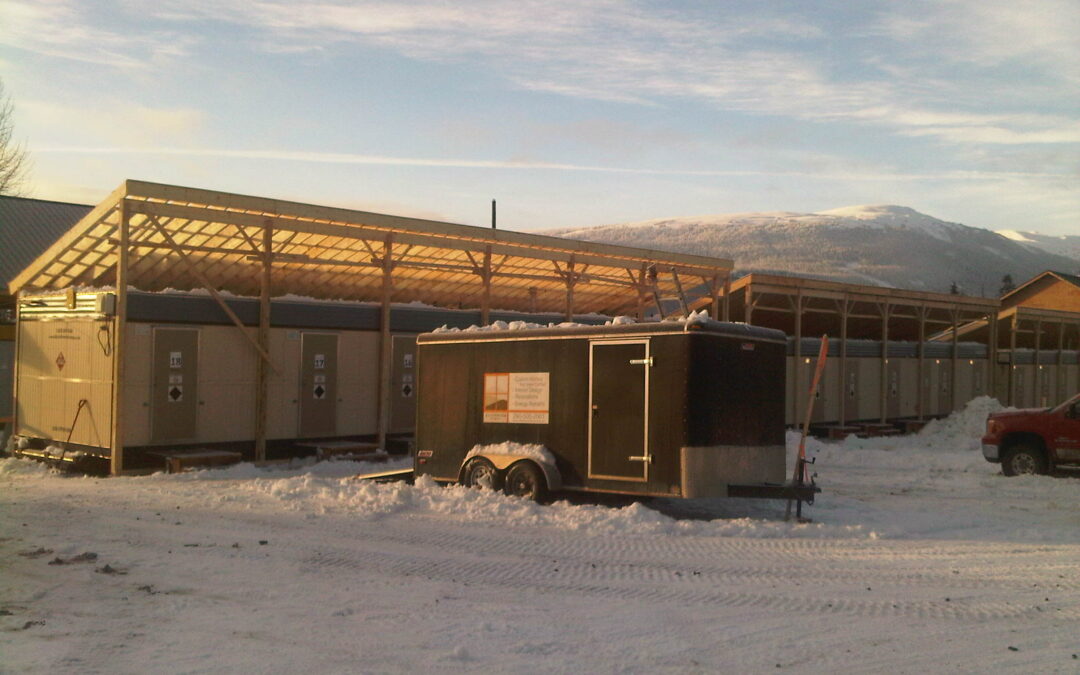 Meziadin Camp Construction